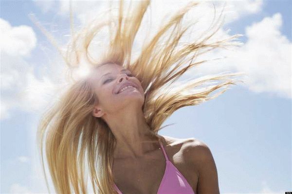 Вреды выгорания на солнце для волос