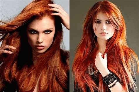 Кому подходит рыжий цвет волос?
