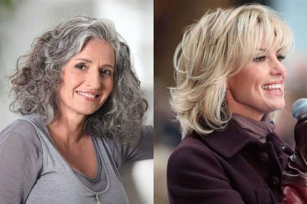 Простые и ухоженные фризуры для повседневного образа для женщин старше 50