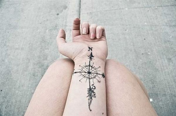Элегантные дизайны тату на запястье для женщин